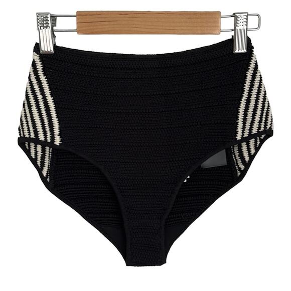 Sandro Taeva Knit Bikini Shorts High Waisted Size 36 NWT - Picture 1 of 10